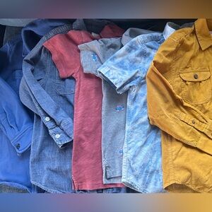 6 Crewcuts boy shirts (size 6/7) — EUC
